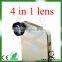 Magnetic 4in1 Fish eye+Telephoto+Wide Angle+Micro Lens for iPhone 5