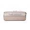 Trend style elegant shining snake grain belt front design ladies silver crossbody bag