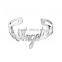 Mens Stainless Steel Health Care Custom logo Bracelet Bangle