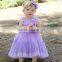 Wholesale Kids Clothing Lace Party Design Wedding Dress Baby Girl Summer Dress