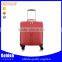 China alibaba New PU trolley bag high quality PU leather luggage trolley bag 4 wheels 16inch trolley bag