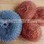 Household Cleaning plastic scourer plastic mesh scourer 6g