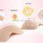 Hot selling lady sexy strapless invisible silicone bra