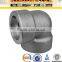 Forged Stainless Steel 304 3000Lbs 4" Inch Threaded Elbow Pipe Fittings