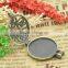 100pcs Antique Bronze Gold Silver Essential Oils Necklace Photo Locket Filigree Vintage Floating Lockets Hollow Pendant
