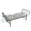 Stainless Steel Bedhead Manual Two Cranks Metal Cheap Hospital Bed