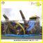 Pirate ship inflatable slide combo /dry slide/ water slide for park party