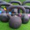 High quality E-coated Cast Iron Kettlebell/kettlebell/color ring kettlebell