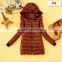 high quality women's mid thigh length winter thick jacket ladies warm long padded coat