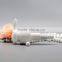 28mm white ribbed plastic lotion pump