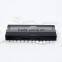 Clear cap rectangular 4 colors professional eyeshadow palette packaging