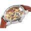 FS FLOWER - Skeleton Watch For Men Chinese Mechanical Movement Cheap Price