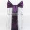satin Chair cover Organza sashes for Wedding or hotel chairs factory direct
