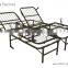 Adjustable Metal Bed Frame Head Foot Queen
