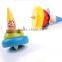 Cute Cartoon Wooden Spinning Top, Doll Kids Spinning Top TOY