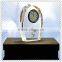 Customized Engraving Crystal Plaque Clock For Wedding Favor