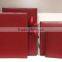 2016New elegant hotel leather book Cover