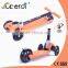 ISCOOT PRO, GOLD WHEELS, OLLIE, L-cruiser children kick folding four wheel scooter