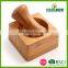 Top quality customized wooden mortar and pestle wholesale