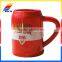 German Souvenir Roast flowers Cheap Ceramic Beer Mug