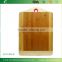TFGJ009/OEM non-slip silicone corners cutting board with handdle, food grade bamboo kitchenware essential