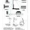Two camera Portable scanner support SDK portable document camera scanner