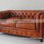 antique chesterfield leather sofa furniture design for living room