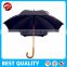 Cheap classic wood black umbrella