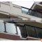 Gorgeous design wrought iron railing parts/balcony railing/outdoor stair railing
