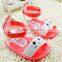 2016 New arrival baby girl shoes leather baby sandals