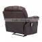 HomCom PU Leather Vibrating Massage Sofa Chair Recliner - Brown