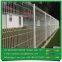 China Guangzhou factory cheap wire fence decorative green vinyl coated welded wire mesh fence