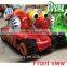 2016 coin operated theme park ride manufacturers, newest tank arcade coin game, commercial grade riding toy train