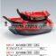 Hot sell plastic sushi dragon boat for Japanese food
