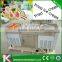 High capacity 40kg/h fried ice cream roll ingredient/ice cream machine