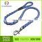 China factory custom print logo nylon dog collar and leash