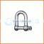 Factory Price Customized d Shackle With Square Head Pin
