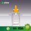 Squeeze bottle with PET body PPcap