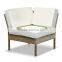 Outdoor garden aluminum PE rattan sofa sets Wicker sofa set