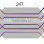 Heat exchanger for commercial residential ventilator