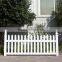 Decoration 1.2m x 2.4m Plastic White Picket Fence