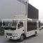 Euro 4 dongfeng side 6.8m2 digital advertising screens trucks