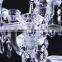 Factory supply unique design tall crystal candelabra for weddings on sale