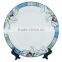 high quality blank white sublimation ceramic plate
