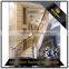 Modern Decorative Brass Color Integral Aluminum Railing System
