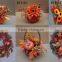 artificial plastic fall autumn colorful decorative Christmas decoration pumkin garland