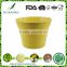 Wholesale reusable environmental Bamboo Fiber Garden Flower Pot