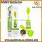 Food-grade Silicone & Stainless Steel Leaf Tea Leaf Strainer Herbal Spice Infuser Tea Filter