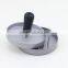 Cast Aluminium Plastic Handle Manual Burger Press