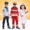 medical uniform for kids, wholesale polyester,fireman uniform for children,policeman for children